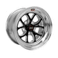 Weld S76 15x10 / 5x120.65 BP / 4.5in. BS -25 ET 3.18 Hub Bore Black Wheel