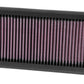 K&N Replacement Panel Air Filter for 2014-2015 Infiniti Q50 3.5L/3.7L V6 (2 Required)