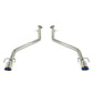 REMARK 2021+ Lexus IS300/ IS350 Axleback Exhaust - Burnt Stainless Double Wall Tip (Muffler Version)