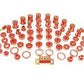 Prothane 68-72 Chevy Chevelle Total Kit - Red