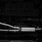 MBRP 22-23 Nissan Frontier 3.8L 3in Tip 3in Cat Back Single Side Exit  Street Profile - Black Coated