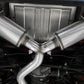 MBRP 13-16 Subaru BRZ 2.0L/ 2.4L 3in Dual Split Rear Cat Back w/Burnt End Tips- T304
