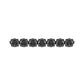 KC HiLiTES Gravity Titan LED Light Bar for 17-23 Cam-Am X3 Overhead - 45in. (7-Light)