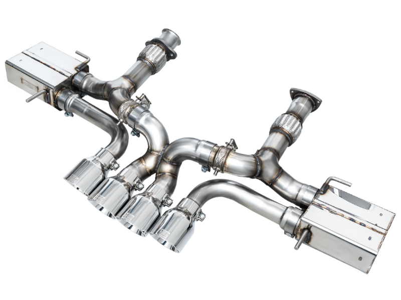 AWE 23-25 Chevrolet C8 Corvette Z06 5.5L SwitchPath Exhaust System - Chrome Silver Tips