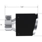 MBRP CF Tip 2.125in ID, 5in OD Out, 7.25in Length, Pair 17-25 BRZ/GR86