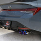 aFe Takeda 21-25 Hyundai Elantra 1.6L (t) 3in. SS Axle-Back Exhaust System w/Blue Flame Tips
