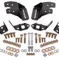 BMR 78-87 G-Body Coilover Conversion Kit Rear Adjustable Shock Mount Without CAB - Black Hammertone