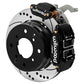 Wilwood 70-76 Porsche 914 Rear Powerlite Brake Kit Dilled & Slotted - Black