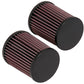 K&N 04-07 Honda CBR 1000 RR 5in H x 4in Base OD x 3.75in Top OD Tapered Conical Air Filter