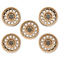 Ford Racing Bronco 17x8.5in Method Wheel & Center Cap - Bronze