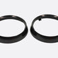 1972-86 Headlight Bezels in Black