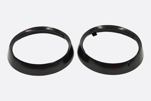 1972-86 Headlight Bezels in Black