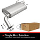 BRExhaust 07-12 Lexus ES350 / 07-11 Toyota Camry Left Muffler Kit