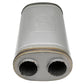 afe MACH Force-Xp Muffler 2-1/2 IN ID Offset/Dual x 18 IN L x 8 IN W x 5 IN H - Oval Body