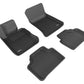 3D MAXpider 2013-2015 BMW X1 E84 Kagu 1st & 2nd Row Floormats - Black