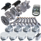 Eagle Chevy 350 2Pc 3.480in Crank 6.000in I-Beam Rod -7cc Flat Top 4.040in Pistons Rotating Assembly