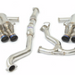 Invidia 2022+ Subaru WRX Q300 Single Layer Titanium Burnt Quad Tip Cat-back Exhaust