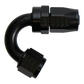 DeatschWerks 8AN Female Flare Swivel 150-degree Hose End CPE