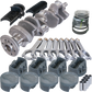 Eagle Chevy 400 3.750in Crank 5.700in H-Beam -20cc 4.165in Pistons Rotating Assembly