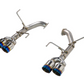 Remark 2022+ Subaru WRX (VB) 3.5in Axleback Exhaust w/ Burnt Stainless Double Wall Tip