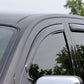 AVS 2019 GMC 1500 Extended Cab/DC Ventvisor In-Channel Front & Rear Window Deflectors 4pc - Smoke
