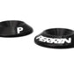 Perrin 15-16 Subaru WRX Engine Cover Lock Down - Black Washers