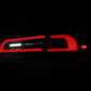 AlphaRex 12-21 Tesla Model S LUXX-Series LED Tail Lights - Black/Red