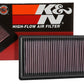 K&N 2016 Cadillac CT6 L4-2.0L F/I Replacement Drop In Air Filter