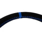 PRP Suede D-Shape Steering Wheel - Blue