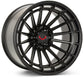 Vossen LCX-01 24x14 - 8x165.1 - ET75 - Mega Deep - 125.1 - Satin Black Wheel