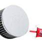 K&N Universal Chrome Filter 2 1/2 inch O/S FLG / 4 1/2 inch OD / 2 inch Height