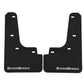 Grimmspeed 22-25 Subaru WRX Mudflaps - Black w/ White Lettering