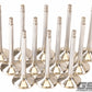 GSC P-D Nissan VR38DETT 33.15mm Head +1mm OS 91.95mm Long 6.6mm Stem Exhaust Valve - Set of 12