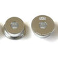 BLOX Racing Honda S2000 Steering Rack Rigid Bushing Kit - Silver