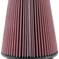 K&N Filter Universal Rubber Filter 5 inch Flange 6 1/2 inch Base 4 3/8 inch Top 7 inch Height