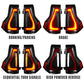Oracle 10-23 Lexus GX460 and Toyota Prado Flush Lensless LED Tail Lights - Black Series