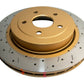 DBA 06-10 Jeep Grand Cherokee SRT-8 360mm Dia Rear Drilled & Slotted T3 4000 Series Rotor