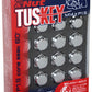 Project Kics 14X1.50 Tuskey Bullock And Nut Set - Chrome