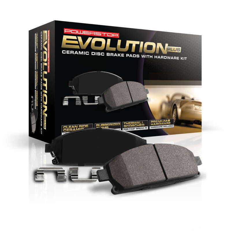 Power Stop 2019 Nissan Altima Rear Z17 Evolution Ceramic Brake Pads w/Hardware