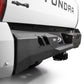 ADD 2022+ Toyota Tundra Black Label Rear Bumper - Hammer Black w/ Satin Black Panels