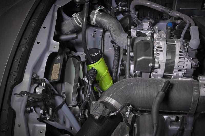 Perrin 13-25 Subaru BRZ / 04-21 Subaru STI / 02-25 Subaru WRX Coolant Overflow Tank - Neon Yellow