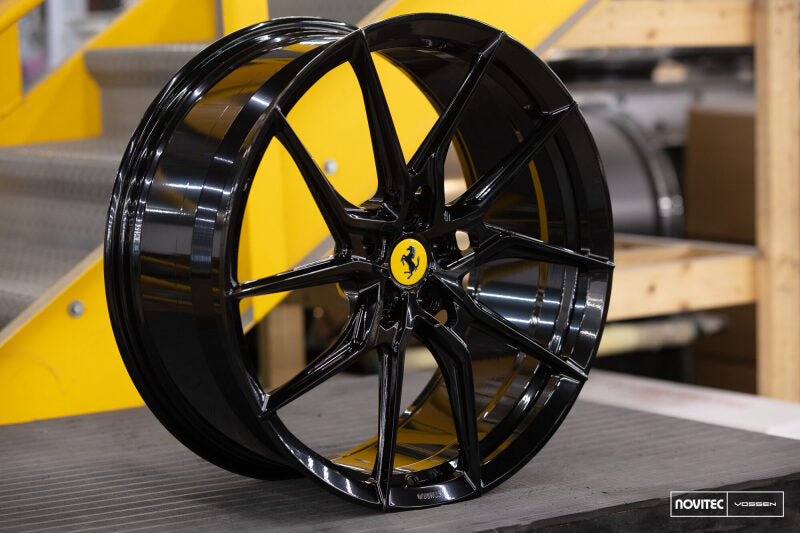 Vossen x Novitec NF8 21x10 ET:32 Gloss Black Ferrari 812 Superfast / GTS Front Wheel