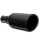 Gibson Black Ceramic Rolled Edge Angle Exhaust Tip for 09-22 Ram 1500 Factory Dual Exhuast
