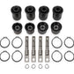 BMR 14-19 Chevrolet Corvette C7 Rear Upper & Lower Control Arm Bearing Kit - Black Anodized