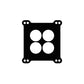 Cometic Holley 4 Barrel 4150 Style .047in Fiber Carburetor Gasket - 1.750in Holes