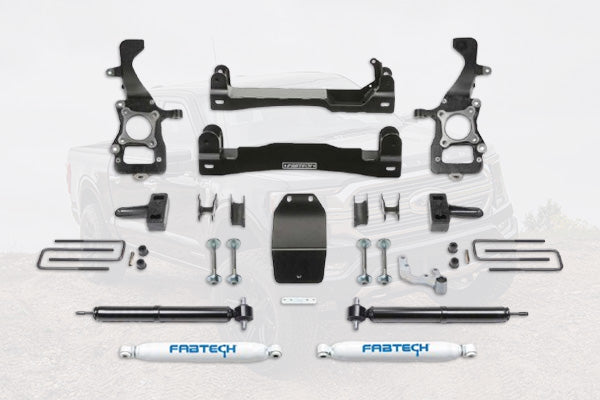 2021+ Ford F-150 4in Basic System w/Performance Shocks