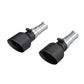 MBRP 19-24 Ram 1500 5.7L Hemi 3in Inlet 5in OD Dual Wall Angle Cut T304 BLK Tips - Pairs