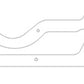 Cometic Chrysler LA V8 .047in Fiber Intake Rail Gasket Kit