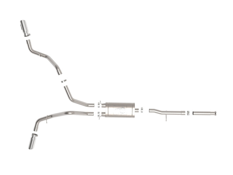 afe Apollo GT Series Cat-Back Exhaust System GM Trucks 09-18 V6-4.3L/V8-4.8/5.3L
