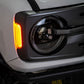 DV8 Offroad 2021-2025 Ford Bronco Black Headlights